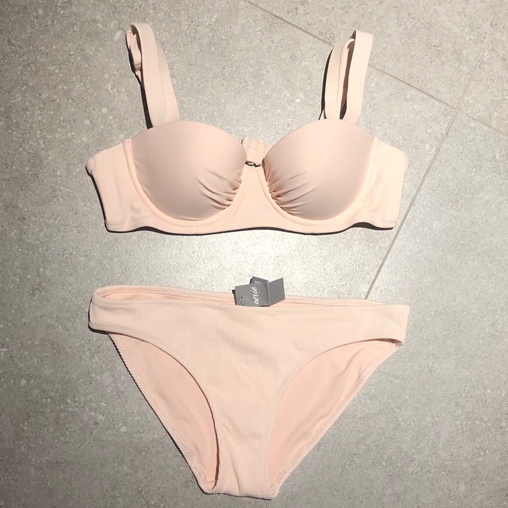 Aerie 2 Piece Bikini - PEACH COLOR